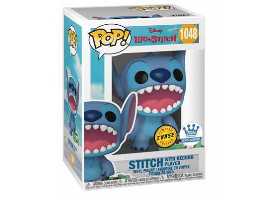 stitch record player funko