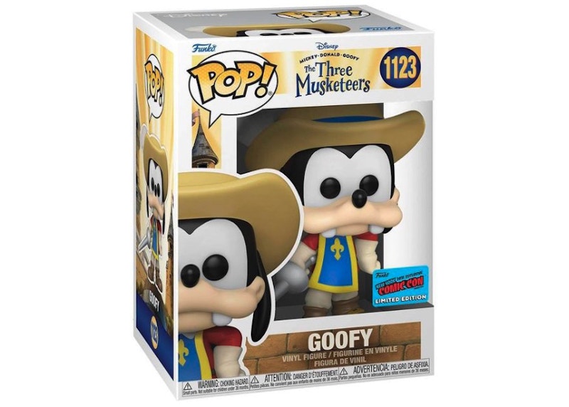 three musketeers funko pop goofy