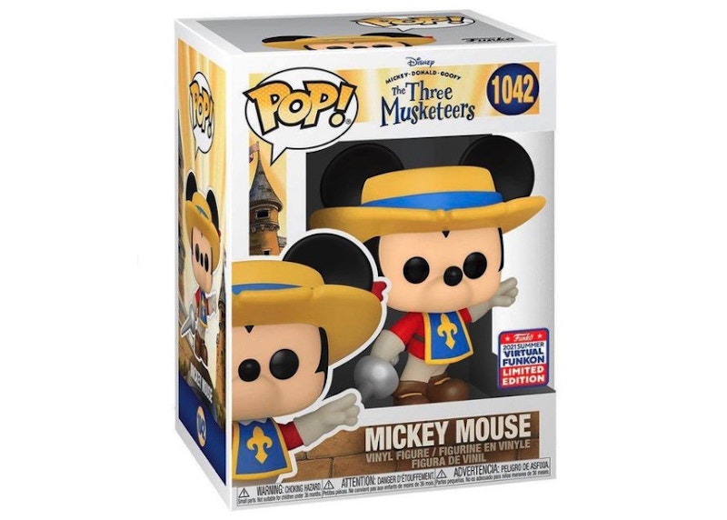 mickey three musketeers funko pop