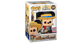 Funko Pop! Disney Mickey Donald Goofy The Three Musketeers Mickey Mouse 2021 Summer Virtual Funkon Exclusive Figure #1042