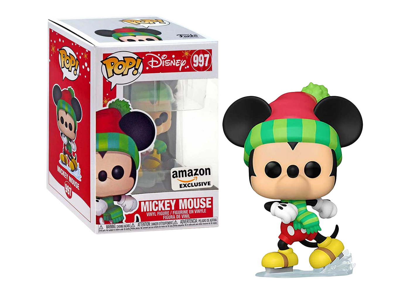 Funko Pop! Disney Mickey Mouse Holiday Amazon Exclusive Figure