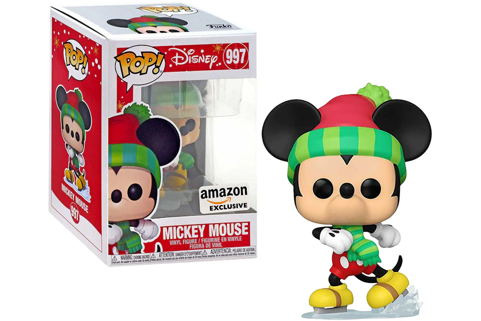 Funko Pop! Disney Mickey Mouse Holiday Amazon Exclusive Figure #997