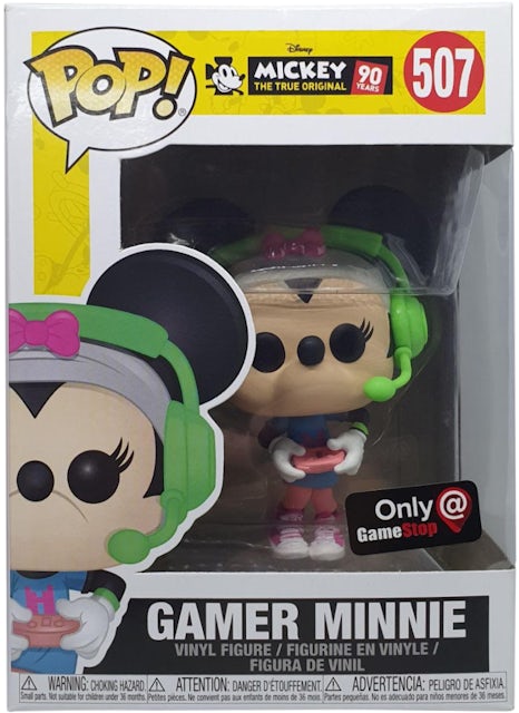 Funko Pop! Disney Mickey The True Original Gamer Minnie Game Stop