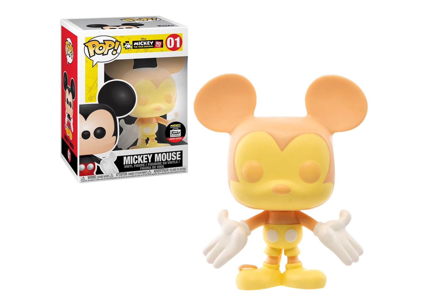 Vinyl Figure Mickey Mouse 90th Anniversary 10" Pop Disney 