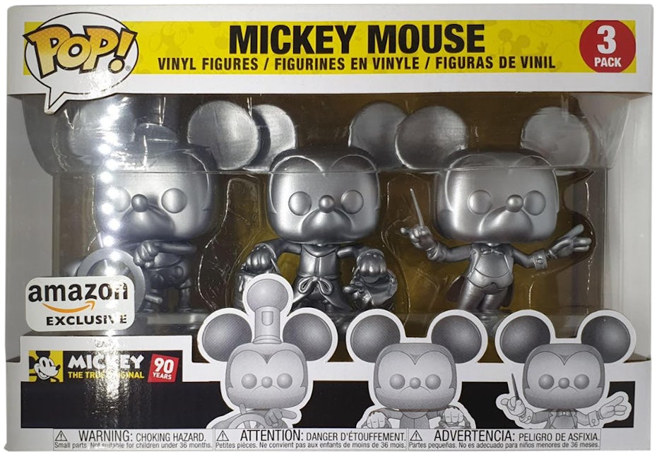Daniel Arsham Mickey Mouse Plush Figure - Neutrals