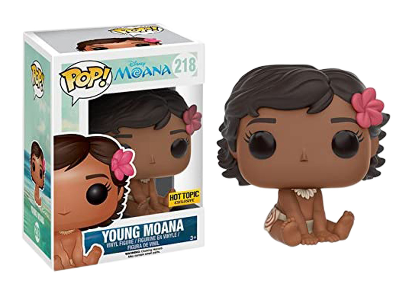 Funko Pop! Disney Moana Young Moana Hot Topic Exclusive Figure