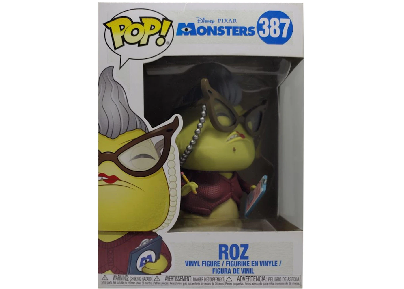 Funko Pop! Disney Monster Roz Figure #387 - GB