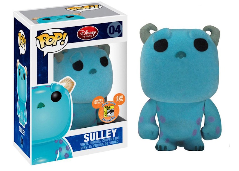 sulley funko pop flocked