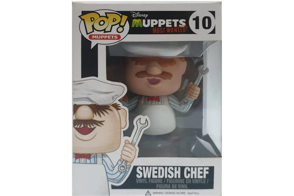 Funko Disney Wanted Swedish Chef Figure #10 ES
