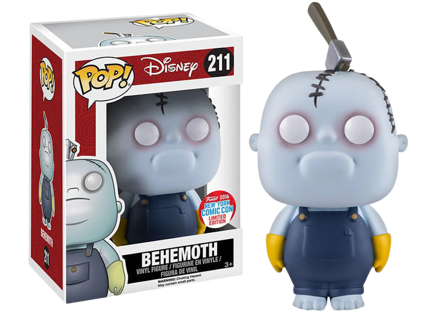 Funko Pop! Disney Nightmare Before Christmas Behemoth NYCC Figure 211 GB