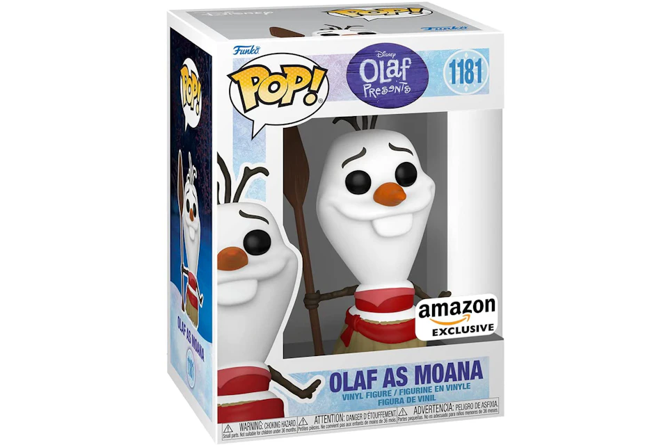 Funko Pop! Disney Olaf Presents: Olaf as Moana Amazon Exclusive Figure #1181