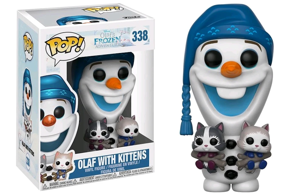 Aanleg groep Sanders Funko Pop! Disney Olaf's Frozen Advenutre Olaf with Kittens Figure #338 - US