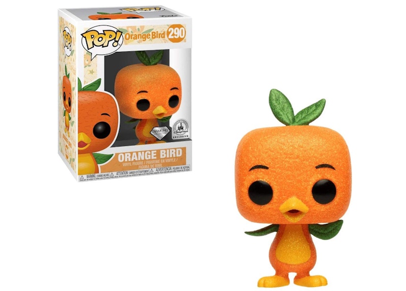 orange bird pop figure