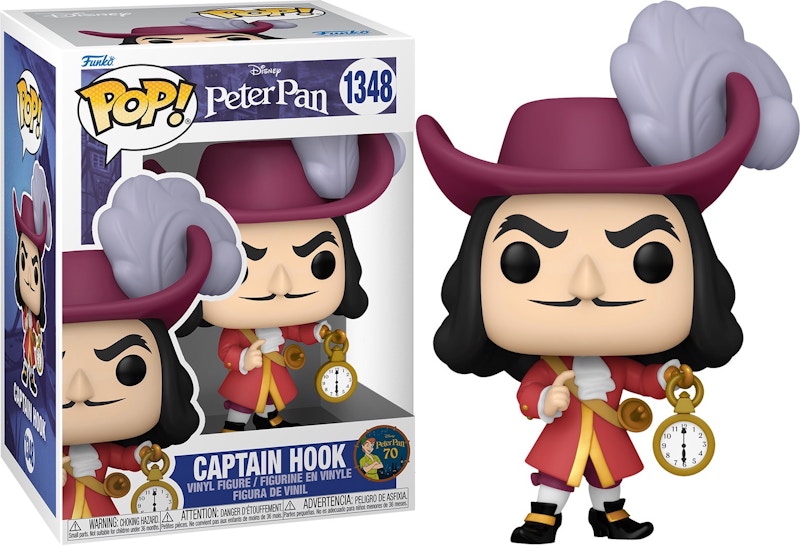 Funko Pop! Disney: Peter Pan Captain Hook Figure #1348