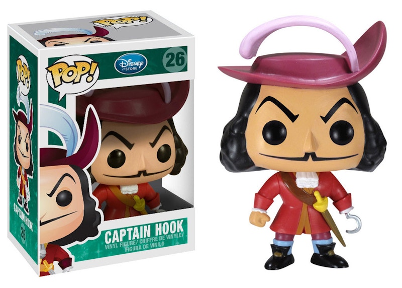 Captain hook funko clearance pop