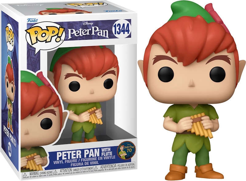 Funko Pop! Disney: Peter Pan w/ Flute Figure #1344