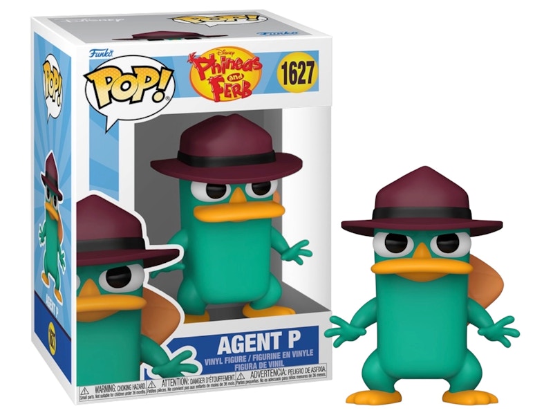 Funko Pop! Disney: Phineas & Ferb Agent P Figure #1627