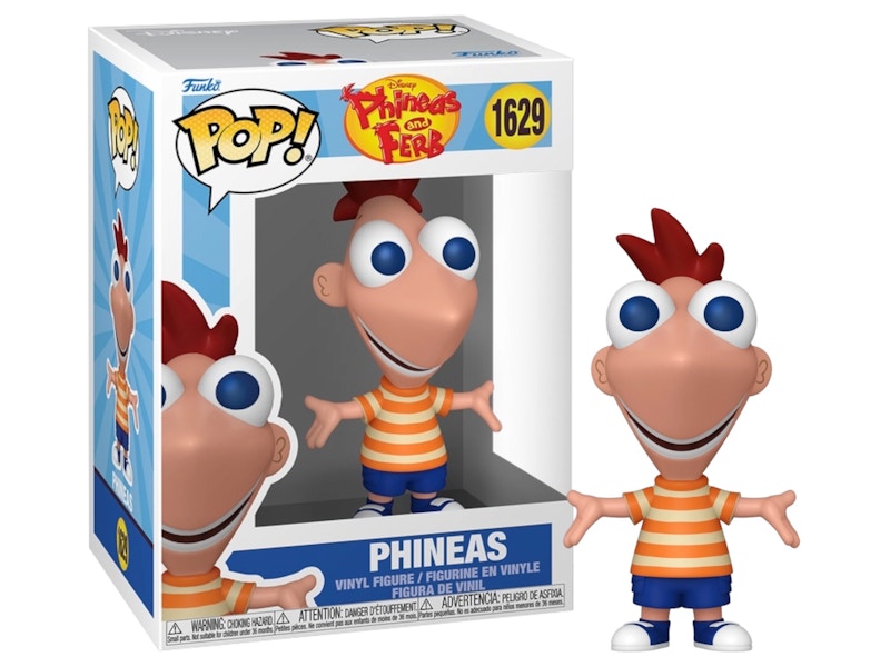 Funko Pop! Disney: Phineas & Ferb Phineas Figure #1629