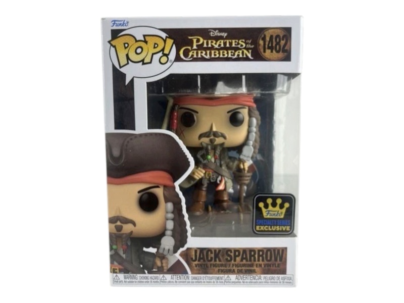 Funko Pop! Disney: Pirates of The Caribbean Jack Sparrow (Specialty Series) Figure #1482