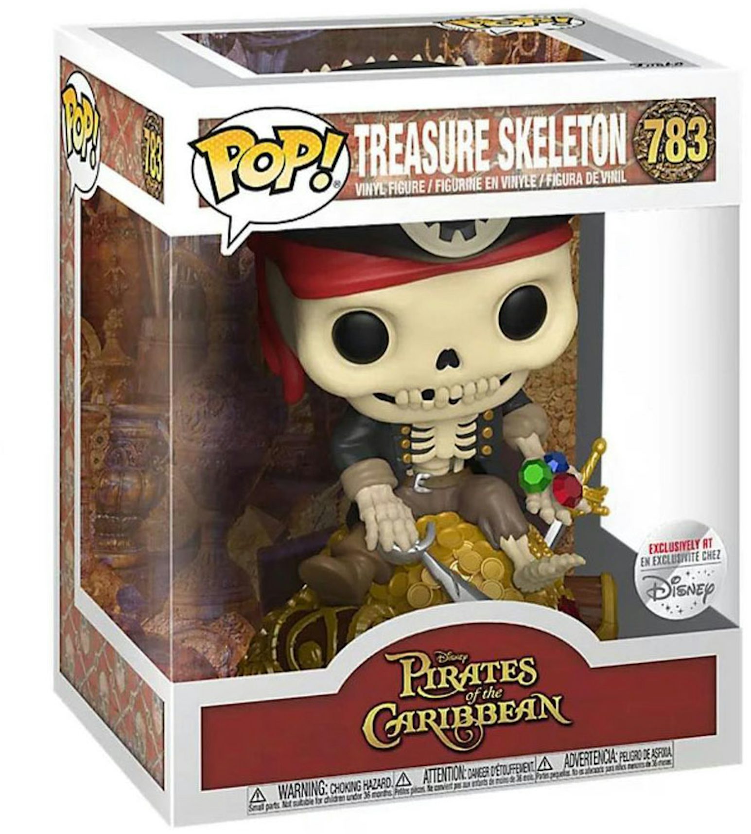 Funko Pop! Disney Pirates of the Caribbean Treasure Skeleton