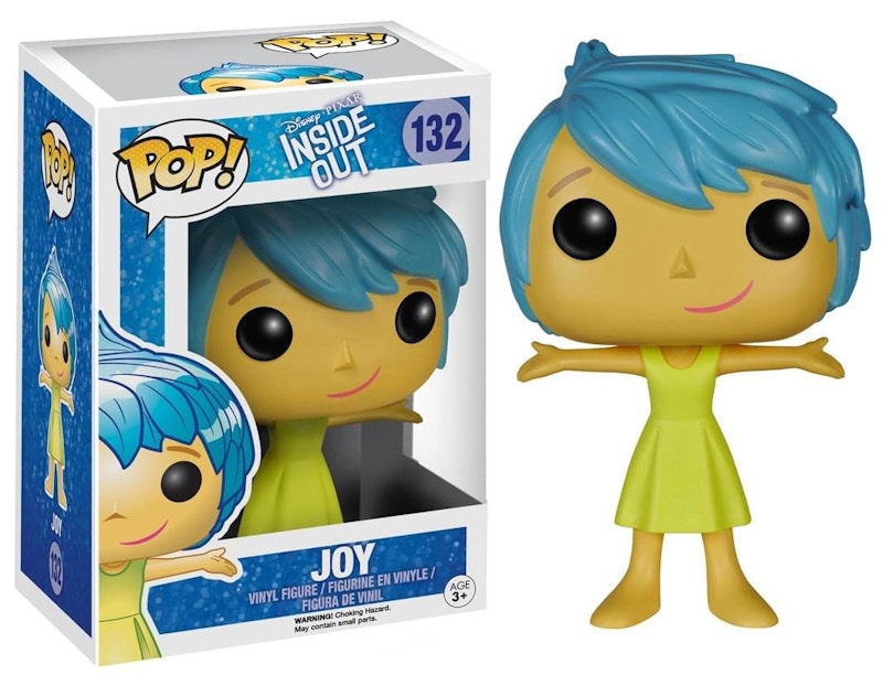 Funko Pop! Disney Pixar Inside Out Joy Figure #132 - US