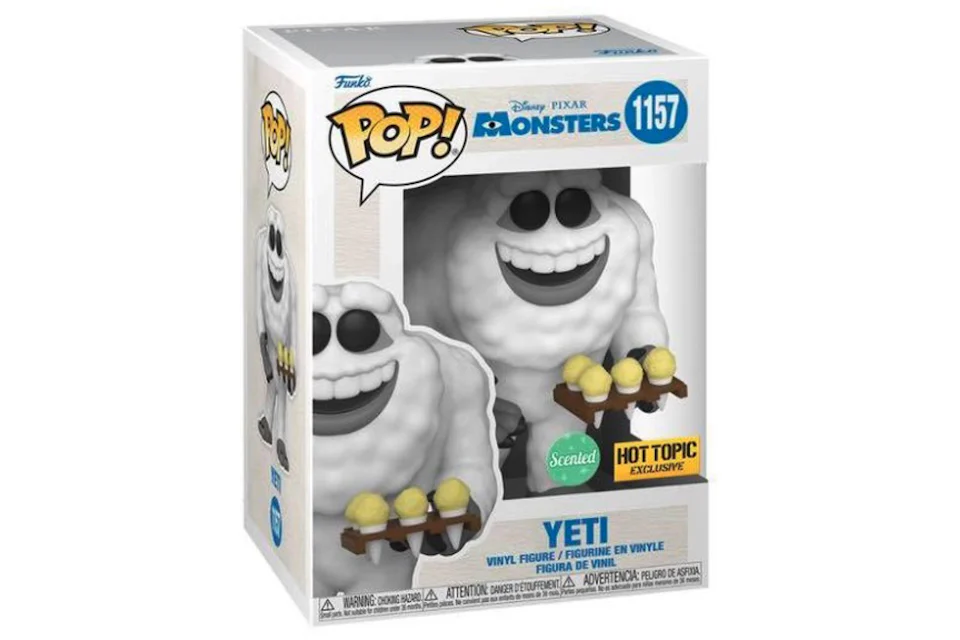 Funko Pop! Disney Pixar Monsters Yeti Scented Hot Topic Exclusive Figure #1157
