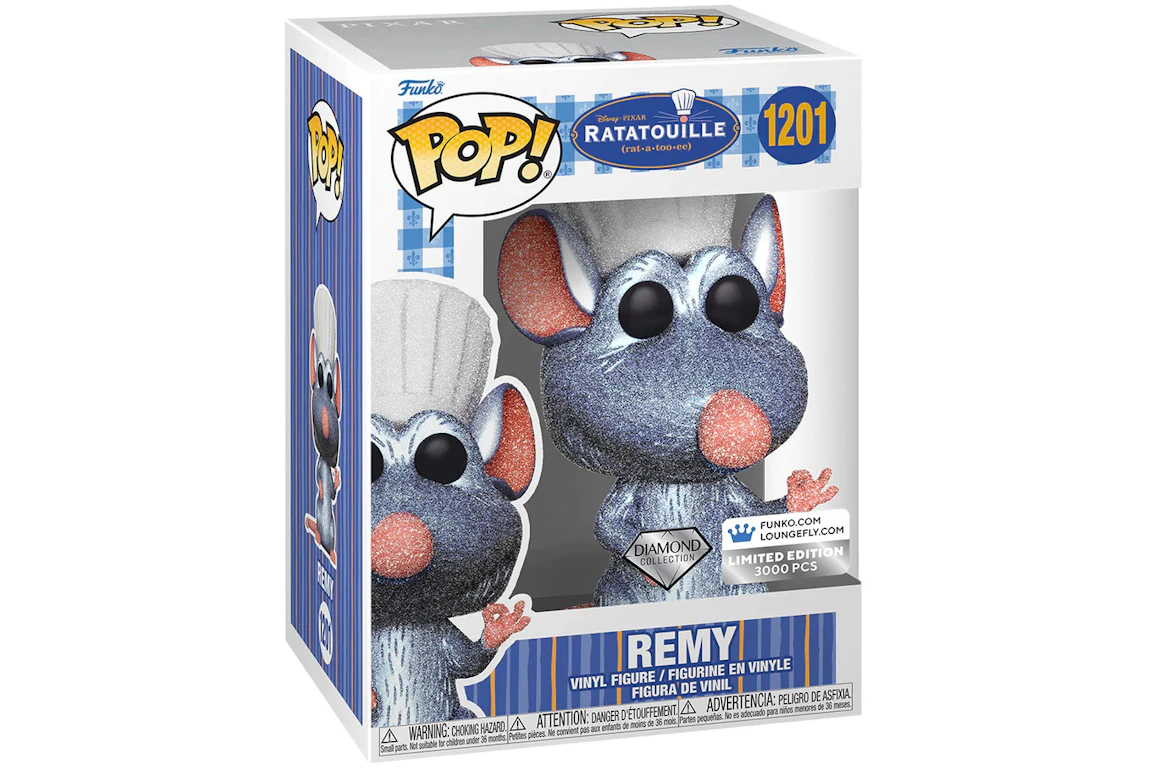 Funko Pop! Disney Pixar Ratatouille Remy Diamond Collection Funko/Loungefly Exclusive (Edition of 3000) Figure #1201