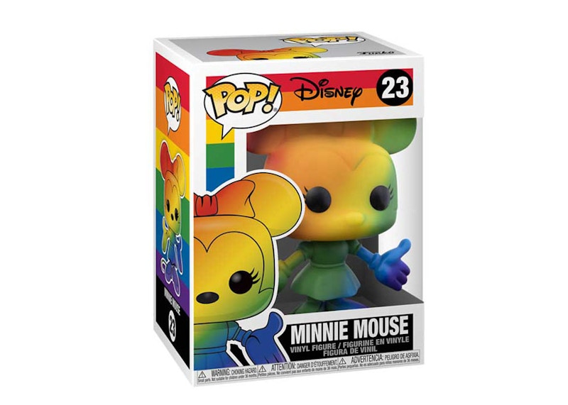 Funko Pop! Disney Pride Minnie Mouse (Rainbow) Figure #23 - US