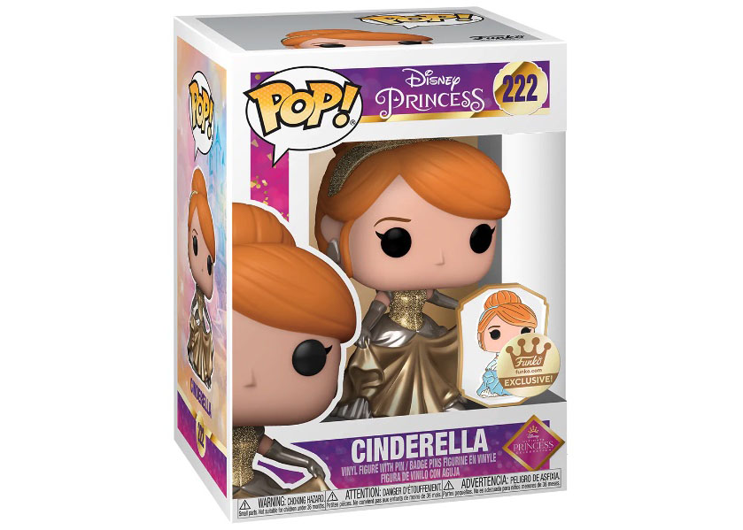 Funko Pop! Disney Princess Cinderella (With Pin) Funko Shop