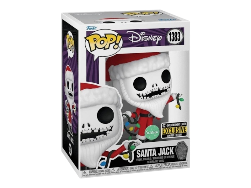 Funko Pop! Disney: Santa Jack (Entertainment Earth)(Scented) Figure #1383