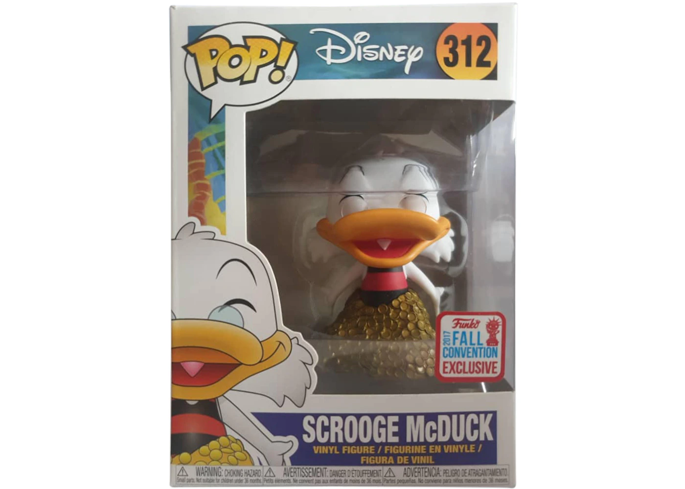 bibliotek Kalksten undertrykkeren Funko Pop! Disney Scrooge McDuck Fall Convention Exclusive Figure #312 - US