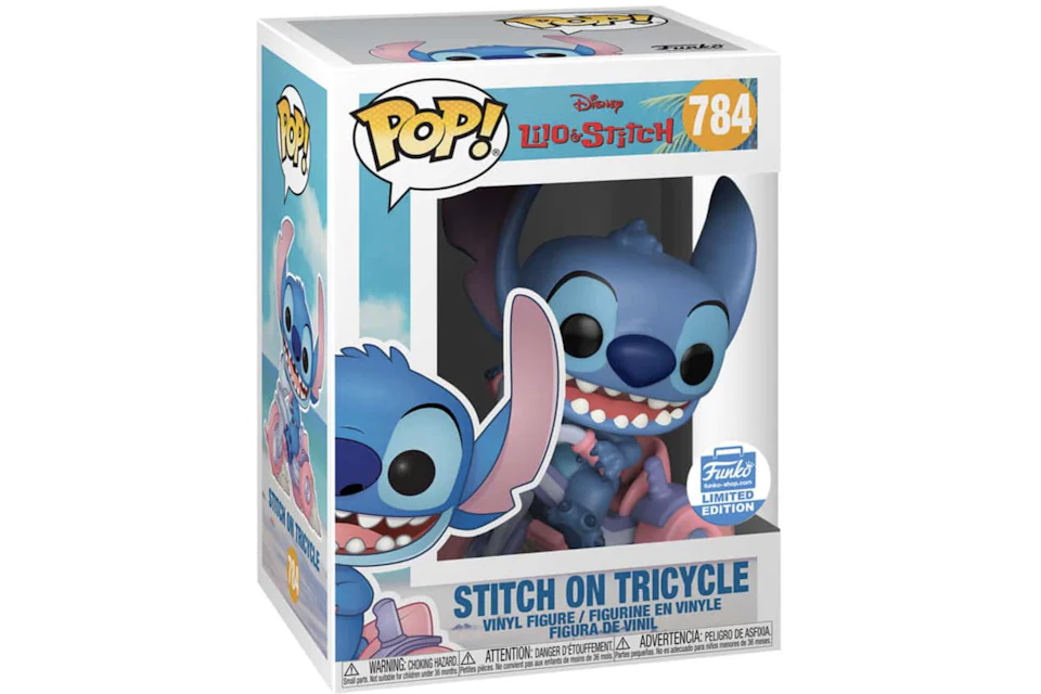 Funko Pop! Disney Stitch on Tricycle Funko Shop Exclusive Figure #784