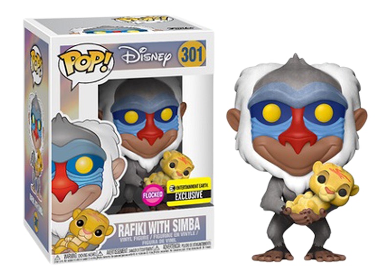 funko pop rafiki with simba