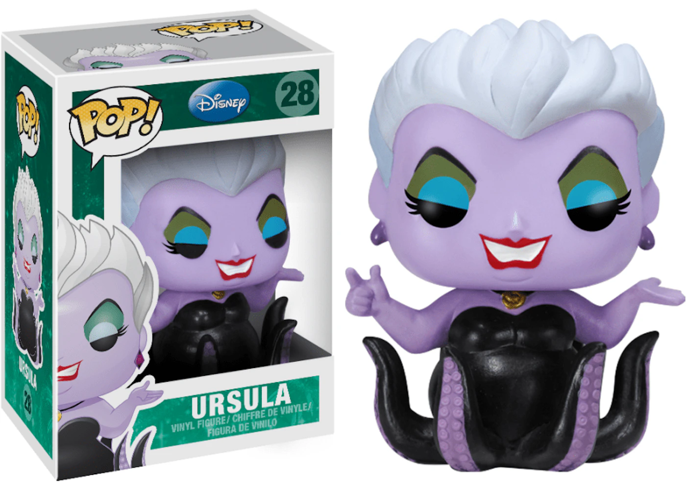 Funko pop top disney ursula