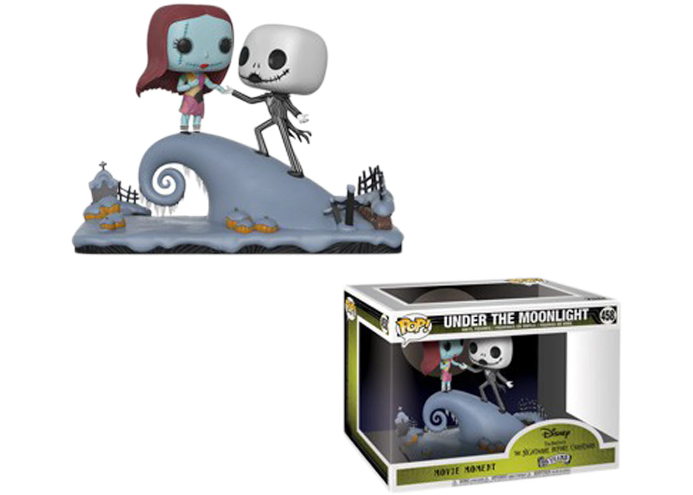 Funko Pop Disney The Nightmare Before Christmas 25th Anniversary Under The Moonlight Movie Moments Figure 458 De Funko Pop Disney The Nightmare Before Christmas 25th Anniversary Under The Moonlight Movie Moments Figure 458 De