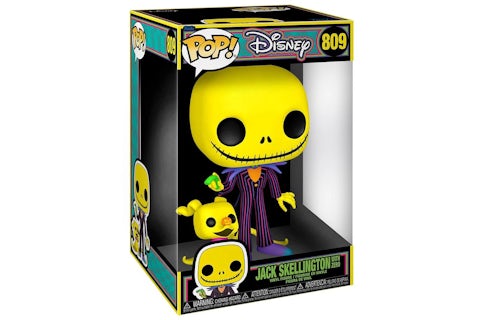 Funko Pop! Disney The Nightmare Before Christmas Black Light Jack