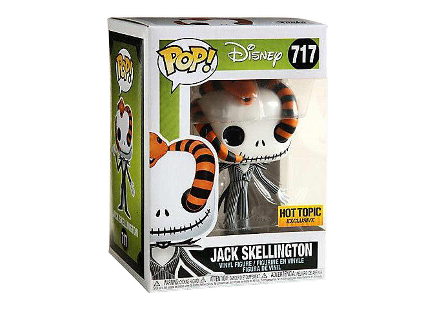 Jack skellington funko pop hot 2024 topic exclusive