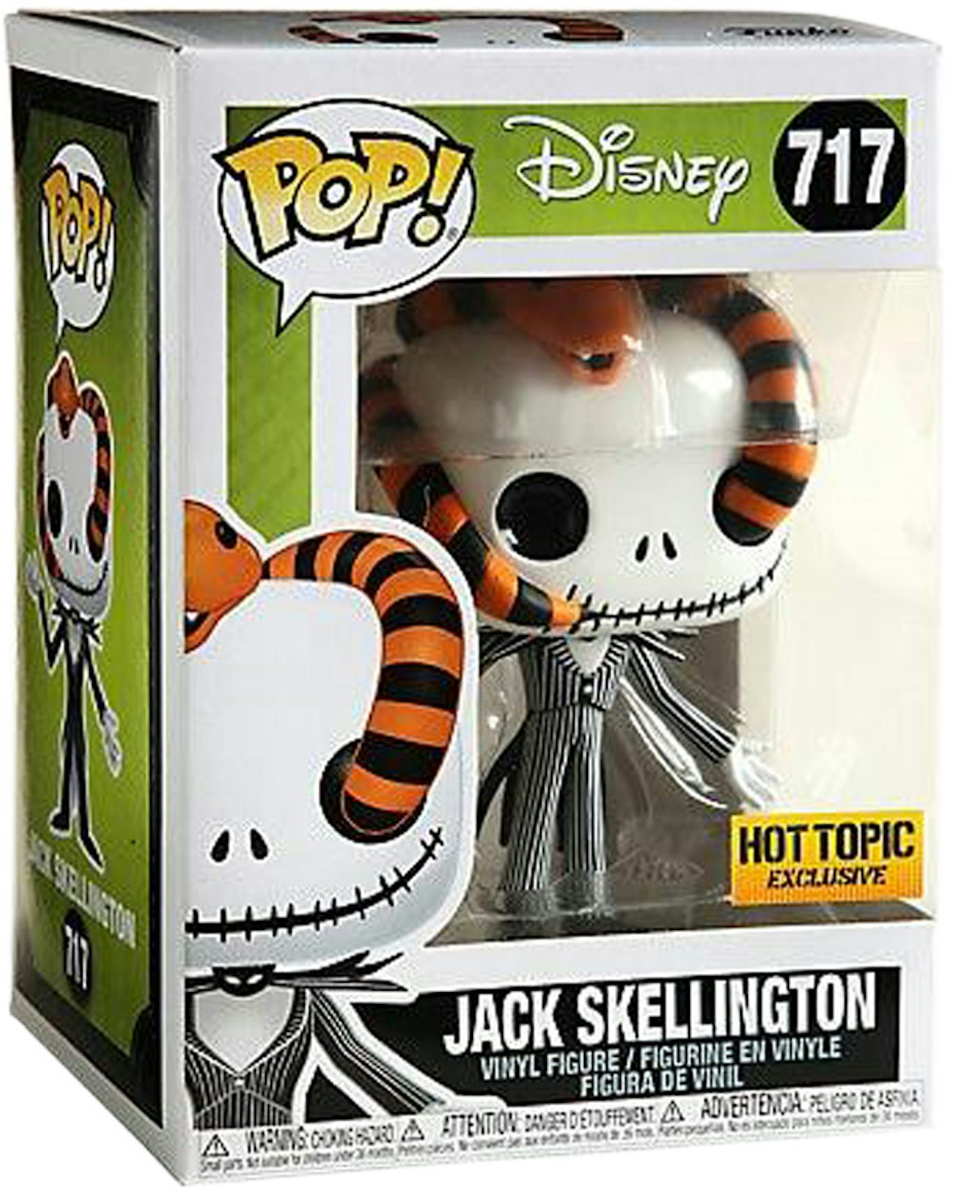 Funko Pop #1168 - Disney - Jack Skellington (Exclusive) 