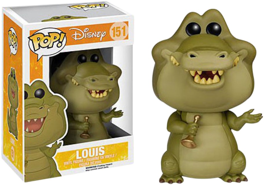 Funko Pop! Disney The Princess & The Frog Louis the Aligator Figure #151 -  GB