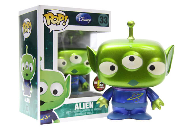Funko Pop! Disney Toy Story Alien (Metallic) SDCC Figure #33 - US