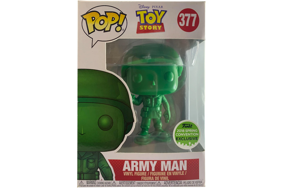 Funko Pop! Disney Toy Story Army Man Spring Convention Figure #377