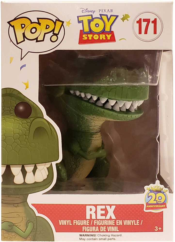 Figurine Pop Toy Story 4 [Disney] #1091 pas cher : Rex