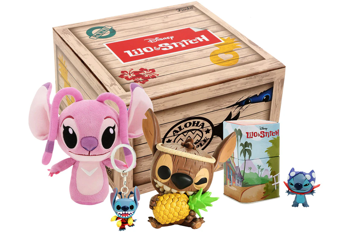 Funko Pop! Disney Treasures Aloha Pineapple Tiki Stitch Special Edition Exclusive Box