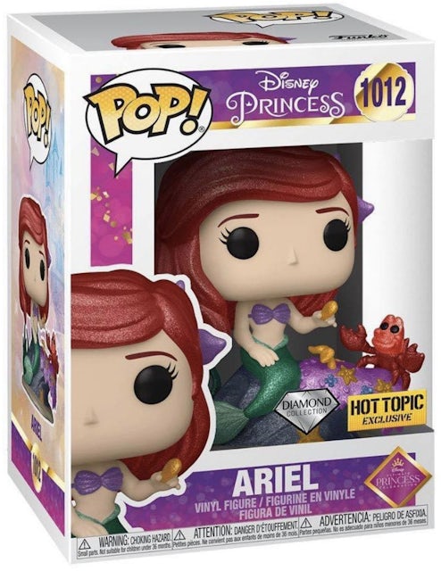 Funko POP! Disney Princess Collectors Set with Ariel, Belle