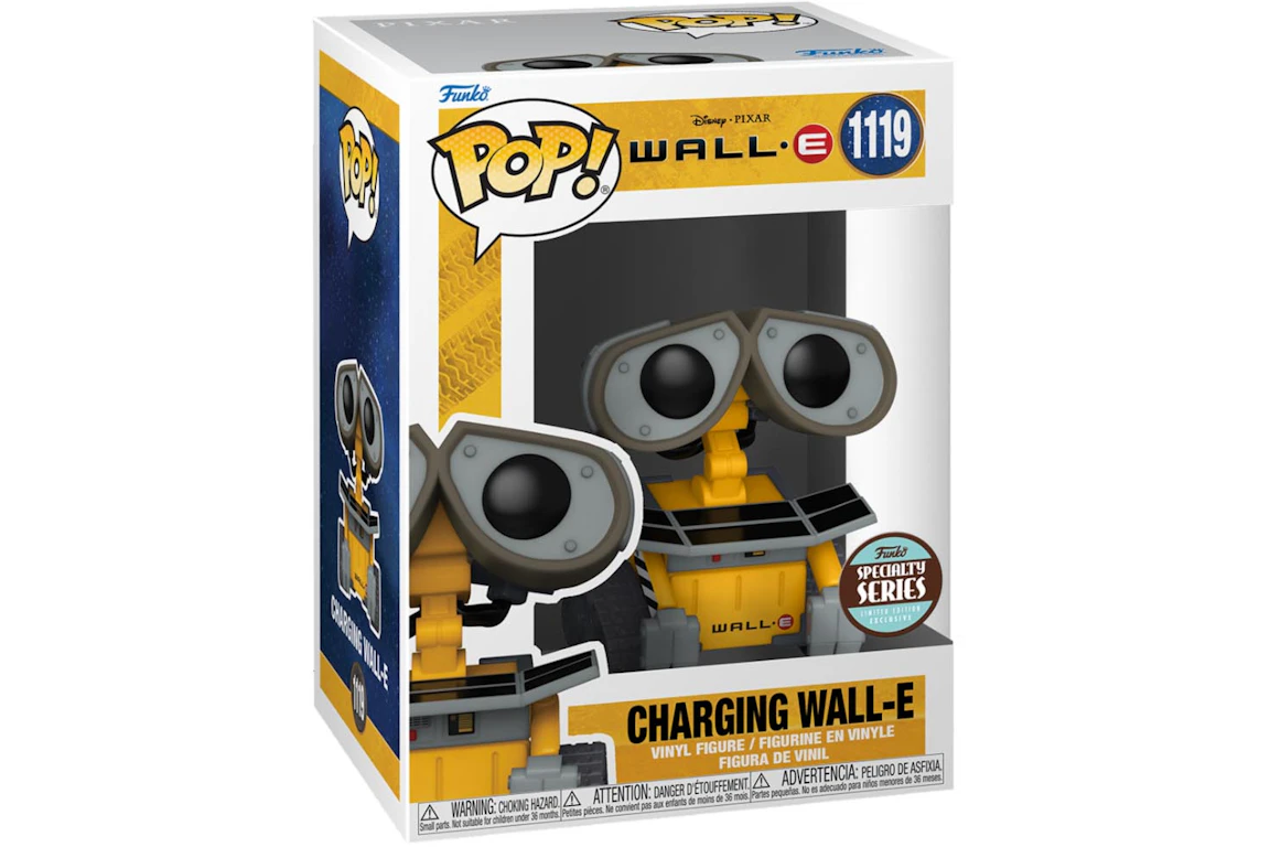 Funko Pop! Disney Wall-E Charging Wall-E Specialty Series Exclusive Figure #1119