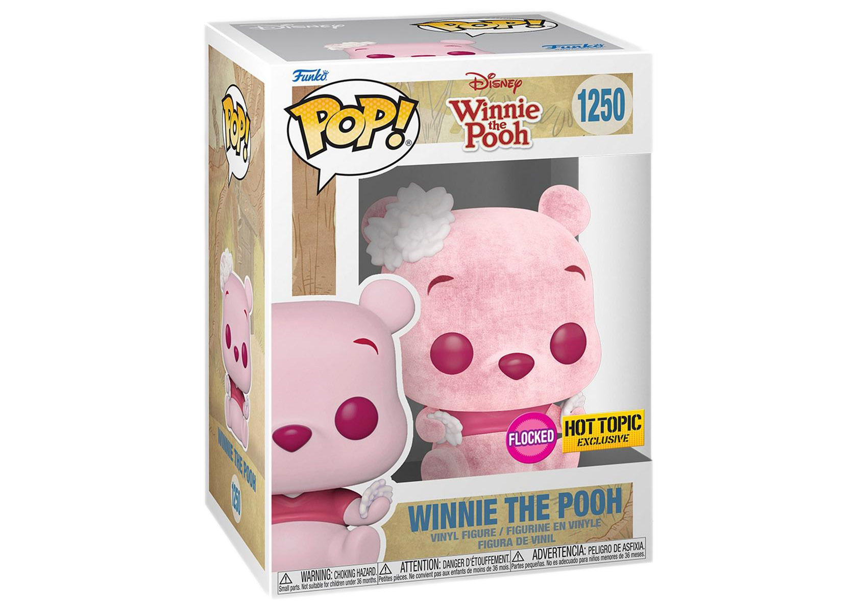 Funko Pop! Disney Winnie the Pooh Flocked Hot Topic Exclusive