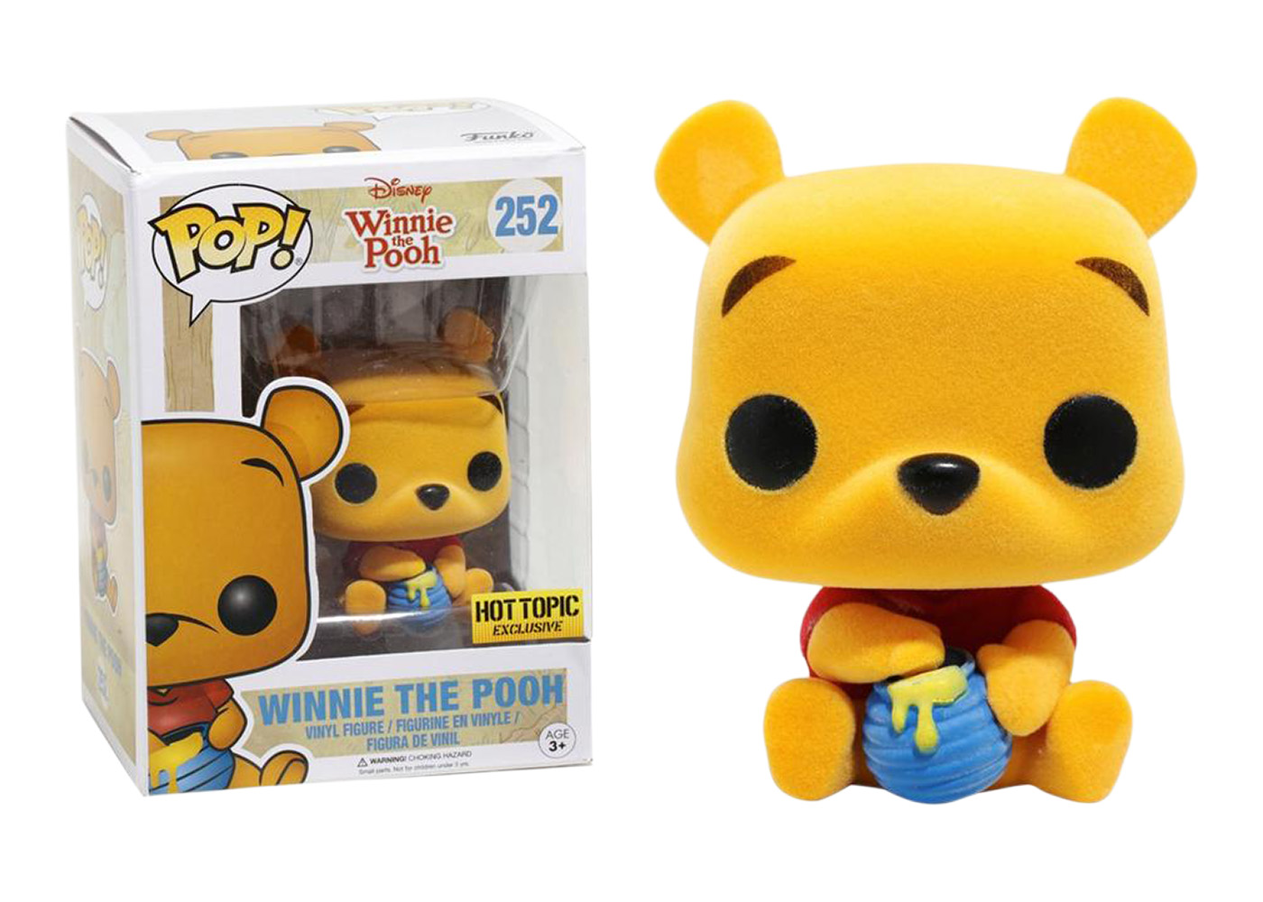 Pooh Vinyl Figure Exclusive #252 POP Disney: Winnie the Pooh Funko POP DGLT 