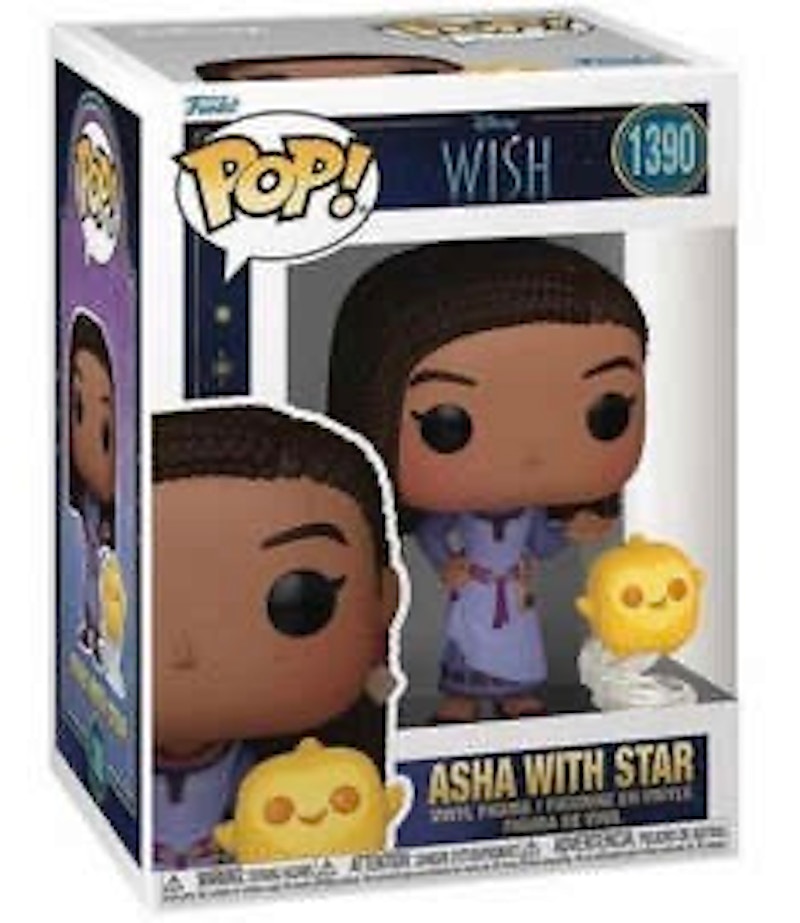 Funko Pop! Disney: Wish Asha with Star Figure #1390