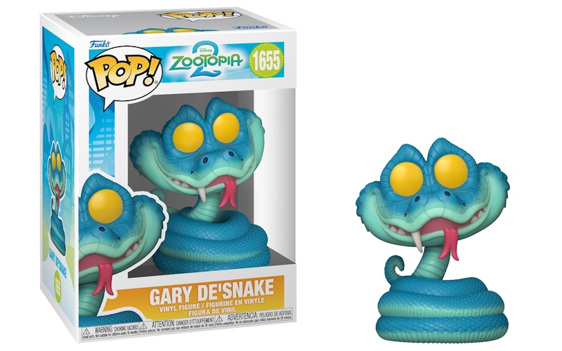 Funko Pop! Disney: Zootopia 2 Gary De'Snake Figure #1655