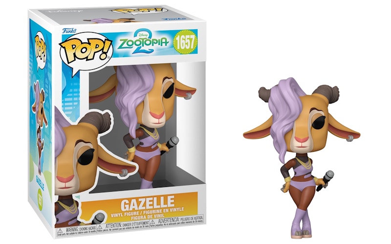 Funko Pop! Disney: Zootopia 2 Gazelle Figure #1657